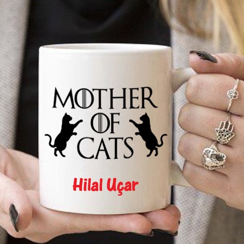 Kediye hediye, kedi için hediye, Mother Of Cats Kupa Bardak